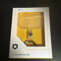 ●未開封● iFace Hang and ストラップホルダー（クリア・フロスト）