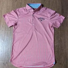 Callaway △模様 ポロシャツ Lサイズ