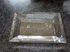 TASAKI クリスタルトレイ 音楽デザイン