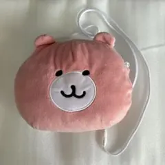 ちいかわ♡くまさん　ピンク　ポシェット