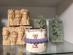 ナルト フィグライフ 終末の谷 火影岩 棺桶 フィギュアセット - メルカリ