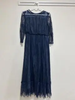 アーバンリサーチ オケージョンドレス　ネイビー　LAMAISONのサムネイル