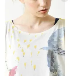 美品モリノミサコ　グラニフ　ボートネックショートスリーブ　ワンピース　ミントのサムネイル