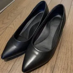 UNIQLO パンプス 22.5 黒のサムネイル