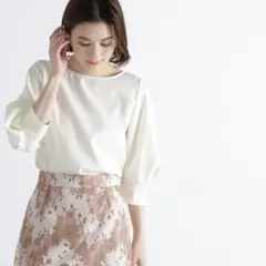 タックスリーブブラウス NATURAL BEAUTY BASIC