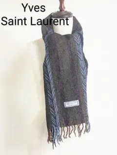 イヴサンローラン YSL大判マフラー レオパード 美品 イヴサンローラン YSL大判マフラー レオパード 美品 2025年最新