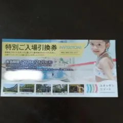 ユネッサンリゾート 特別入場引換券のサムネイル