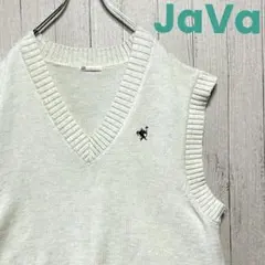 JaVa ジャバ カレッジニットベストのサムネイル