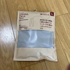 無印　レギンス　ミディアムグレー　Ｌサイズ