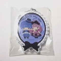 サンリオ カスタムアクリルチャーム ブラックリボン キキララ