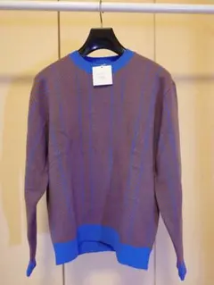 ユニクロ　JWアンダーソン ラムクルーネックセーター　　 Lサイズ　ブルー