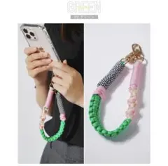 スマホストラップ 手首かけ かわいい パラコード ハンドストラップ