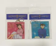 名探偵コナン 工藤新一 毛利蘭 アクリルキーホルダー 2点セット