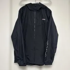FILA ブラック 撥水ナイロンジャケット