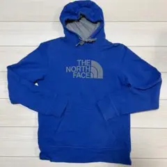 THE NORTH FACE フード付きパーカー 青　ノースフェイス