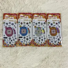 セリア 【たまごっち キラキラシール3 】4種類