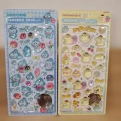 【正規品】ボンボンドロップシール　ポムポムプリン&ハンギョドン