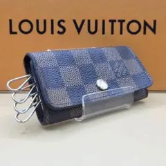 【美品】ルイヴィトン ミュレティクレ4 キーケース 4連 ダミエ ブラウン ③