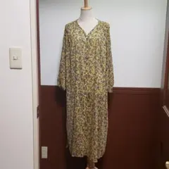 プライスダウン！【niko and ...】花柄ロングワンピース＆カーディガン