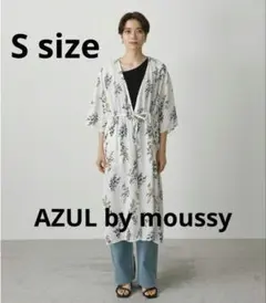 AZUL by moussy フラワープリントカーディガンのサムネイル
