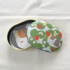 夏目友人帳　ニャンコ先生　缶メモ　メモ缶