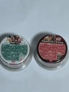 カップヌードル　ミニプラモデル　ザクII 、ズゴック　未組立