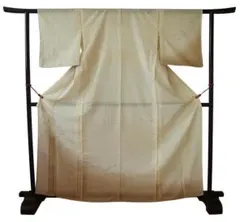 美品 夏物 お茶事に最適 駒絽の 5本絽 色無地（正絹）未使用＜M1127