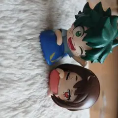 緑谷出久 麗日お茶子 フィギュアセット