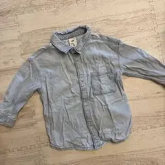 H&M ライトブルー シャツ 80cm