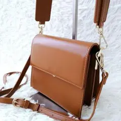 【極美品】Noble ノーブル 2way ショルダーバッグ ワイドベルト