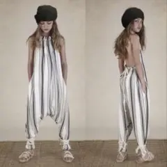 little creative factory 4y サロペット