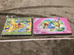 ディズニー プーさん スケジュール帳と色鉛筆