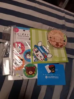 値下げ☆グッズ　地域マスコット☆グッズ色々　5点セットのサムネイル