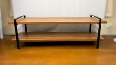 【美品】ニトリ ローボード TT005 幅150cm テレビ台 アイアンフレームのサムネイル