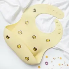 お食事エプロン スタイ シリコン 2枚セット 携帯 折りたたみ 洗える