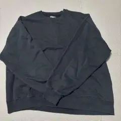 jerzeesブラック クルーネック トレーナー xl