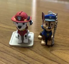 PAW PATROL マーシャルとチェイス フィギュアセット