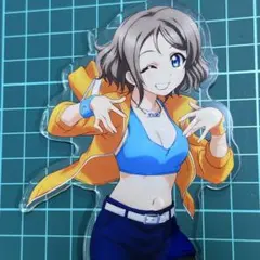 渡辺曜　ラブライブ! サンシャイン ダンス アクリルスタンド　台座無し