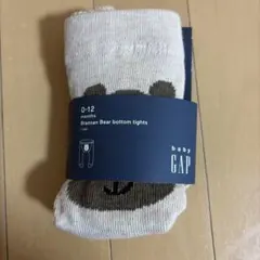 新品⭐︎Baby GAP くまタイツ ベージュ⭐︎