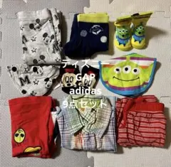 ディズニー GAP adidas 80 90 100 セット　まとめ売り
