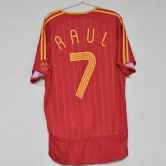 直筆サイン入りユニフォーム　スペイン代表　RAUL ラウール 直筆サイン入りユニフォーム スペイン代表 RAUL ラウール 直筆サイン