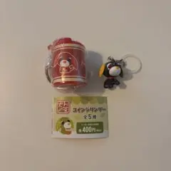 お茶犬 コインシリンダー アール　めじるしチャーム　ロン