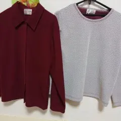 シニア カーディガン