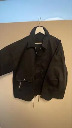 オーバーサイズ黒ジャケット