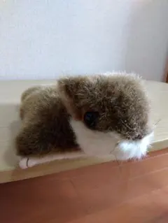 リアルなエゾモモンガのぬいぐるみ