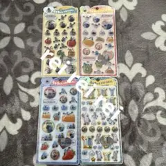 正規品 パペットスンスン うるちゅるポップシール4種セット