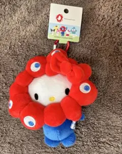 【サンリオキャラクターズ】ミャクミャクなりきりカラーぬいぐるみBC ハローキティ