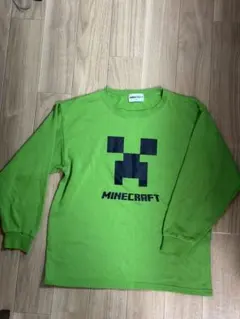 MINECRAFT クリーパー トレーナー 150センチ　マイクラトレーナー