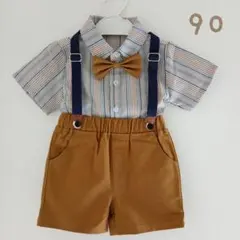 半袖　フォーマルスーツ　結婚式　子供　男の子　90cm