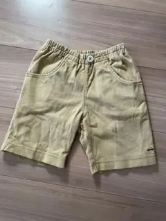 ファミリア familiar ベージュ ハーフパンツ 車刺繍